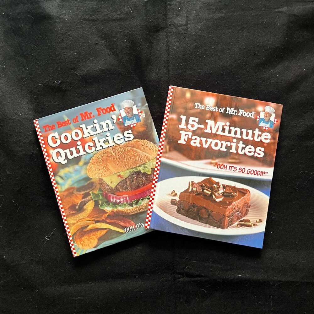 2 - “The Best of Mr. Food” Cookbooks - Picture 1 of 8